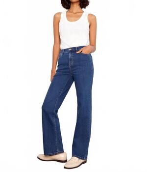 NEW CHARLIE B charlotte straight leg jeans in indigo